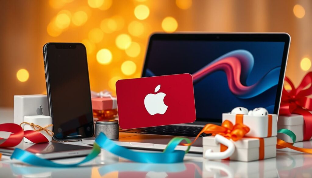 Apple Geschenkidee und Gutschein Vorteile