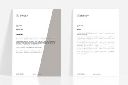 Briefkopf Vorlage word