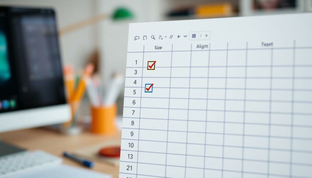 Excel Checkbox formatieren