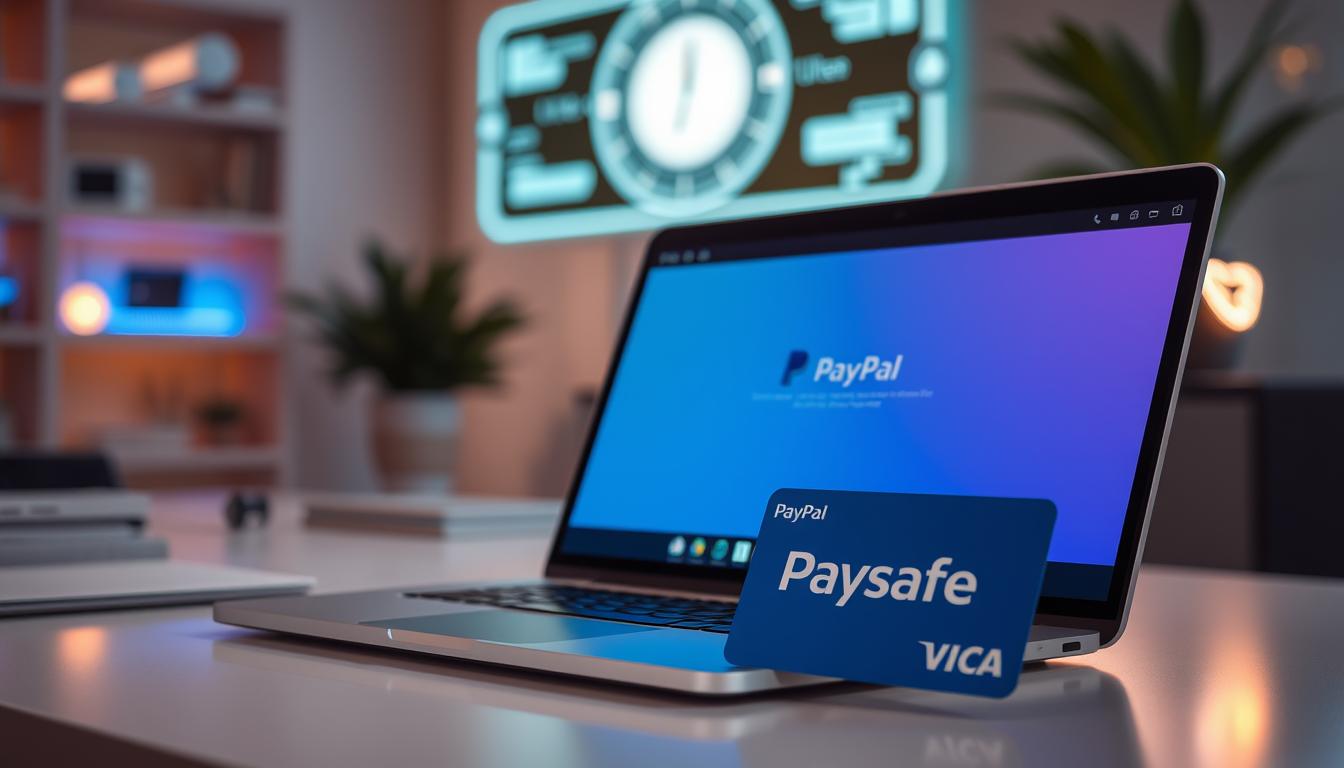 PayPal mit Paysafe aufladen