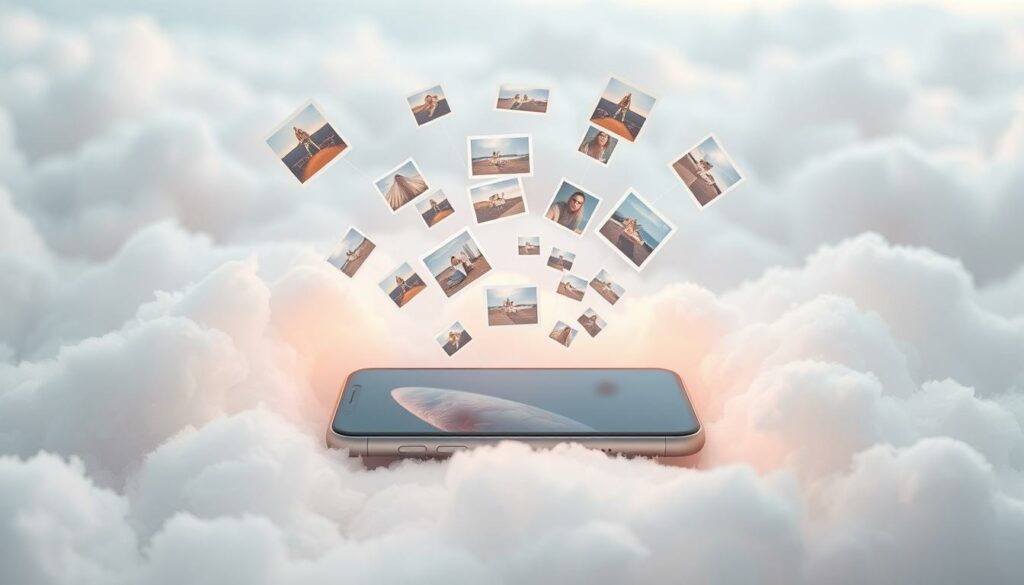 Übertragung von Bildern auf iPhone über die Cloud
