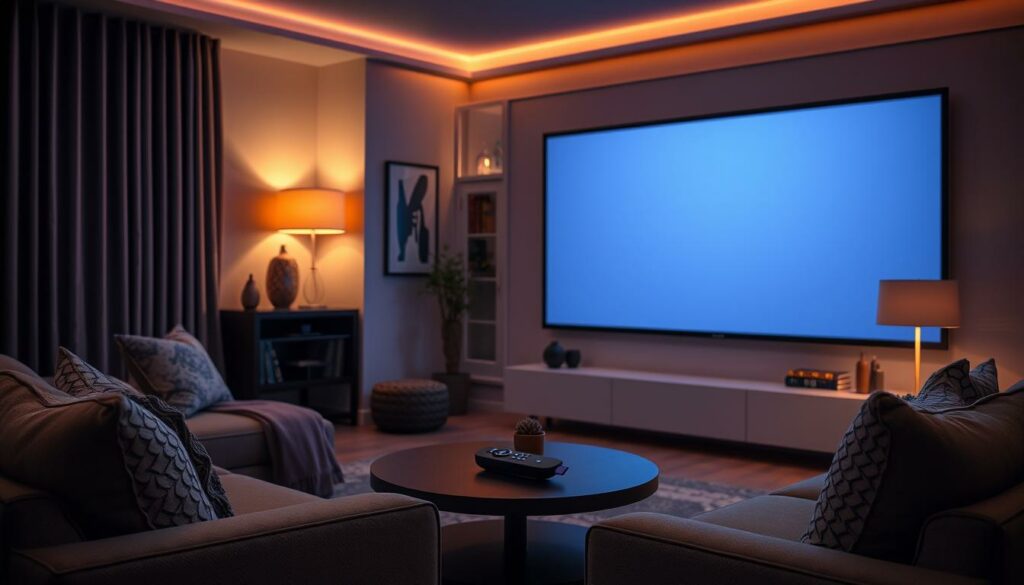 Heimkino-Setup mit Roku Streambar