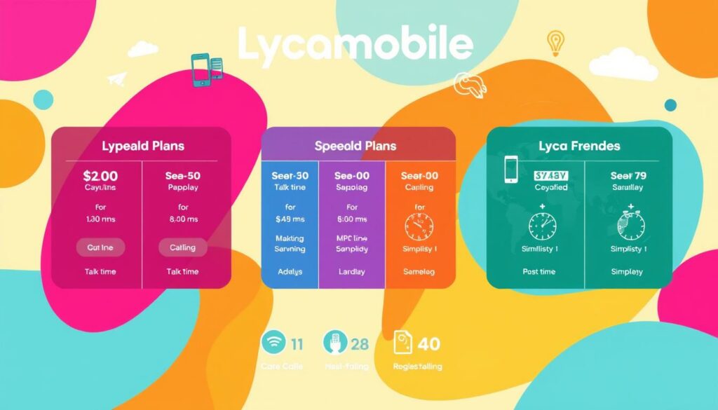 Prepaid Tarife von Lycamobile