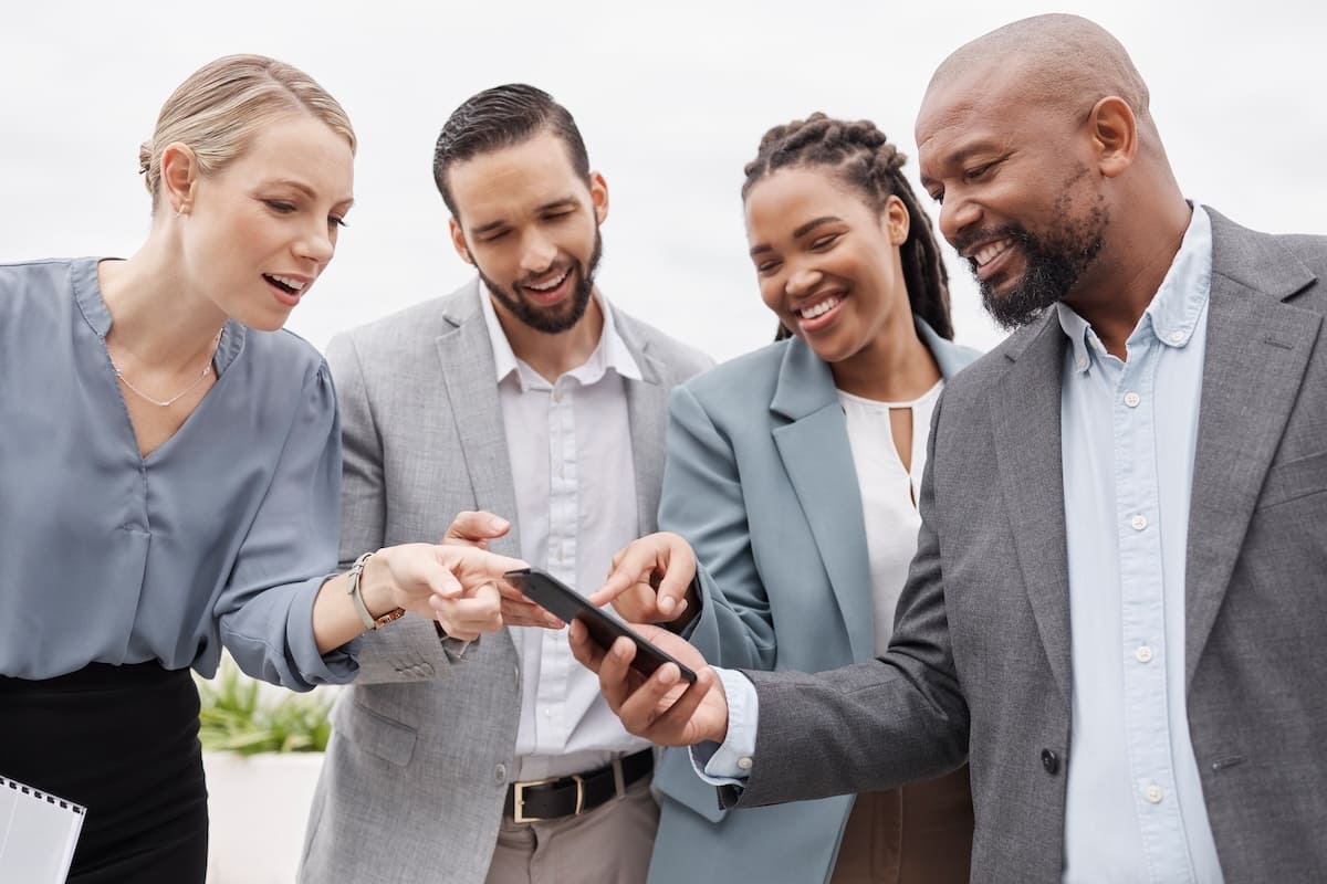 Smartphone für Mitarbeiter