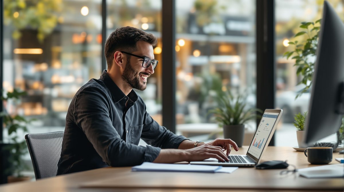 Kleines Unternehmen verbessert seine Sichtbarkeit im Internet mit Webanalyse und SEO